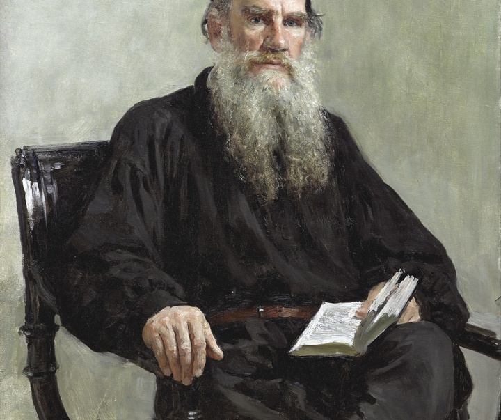 ilya efimovich repin 1844 1930   portrait of leo tolstoy
