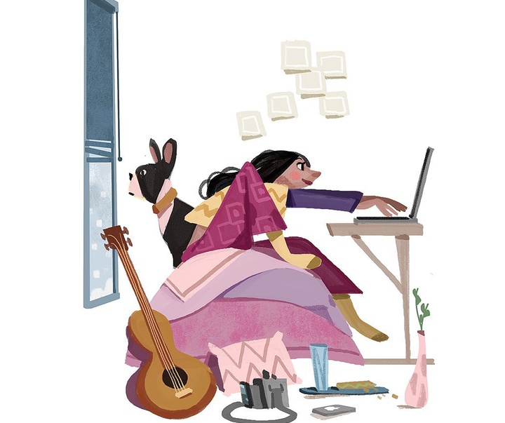 گالری آثار تصویرسازی فرناندو پکه از برزیل