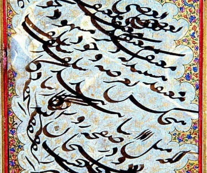 گالری آثار خوشنویسی مجتبی سبزه از ایران