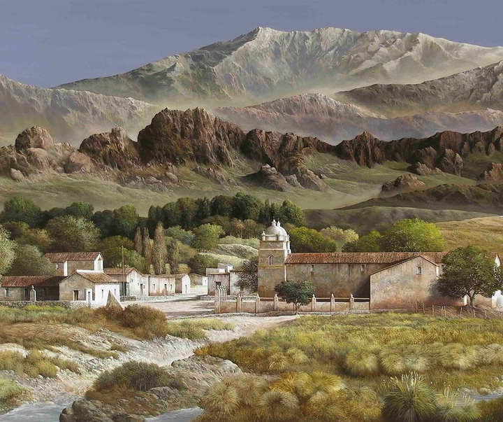 گالری آثار نقاشی آبرنگ خورخه فراسکا از آرژانتین