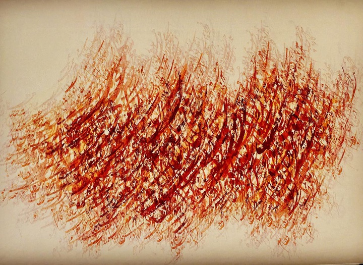 گالری آثار خوشنویسی احمد محمدپور از ایران