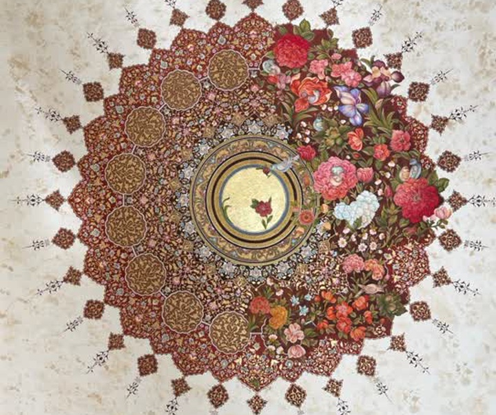 گالری آثار تذهیب الهه شعبانی از ایران