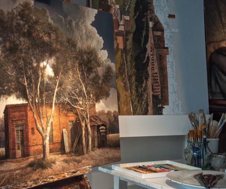 گالری آثار نقاشی آبرنگ خورخه فراسکا از آرژانتین