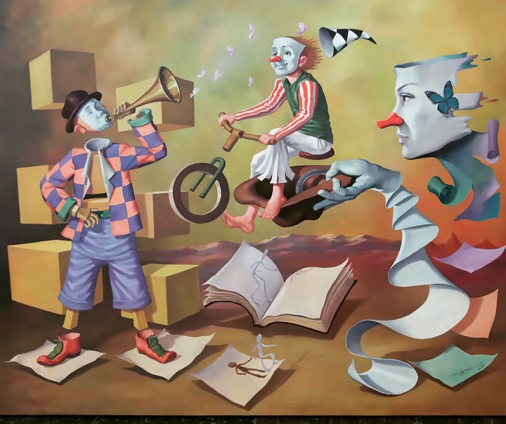 گالری آثار تصویرسازی برگ اولیویرا از برزیل