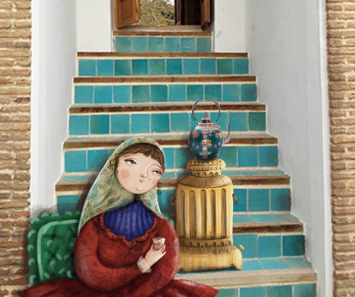 گالری تصویرسازی های اعظم واضحی مقدم از ایران
