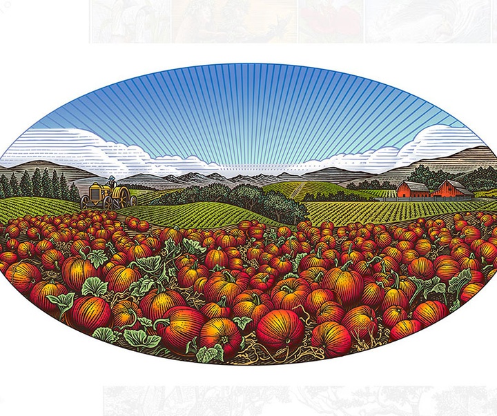 گالری آثار تصویرسازی راجر خاویر از آمریکا