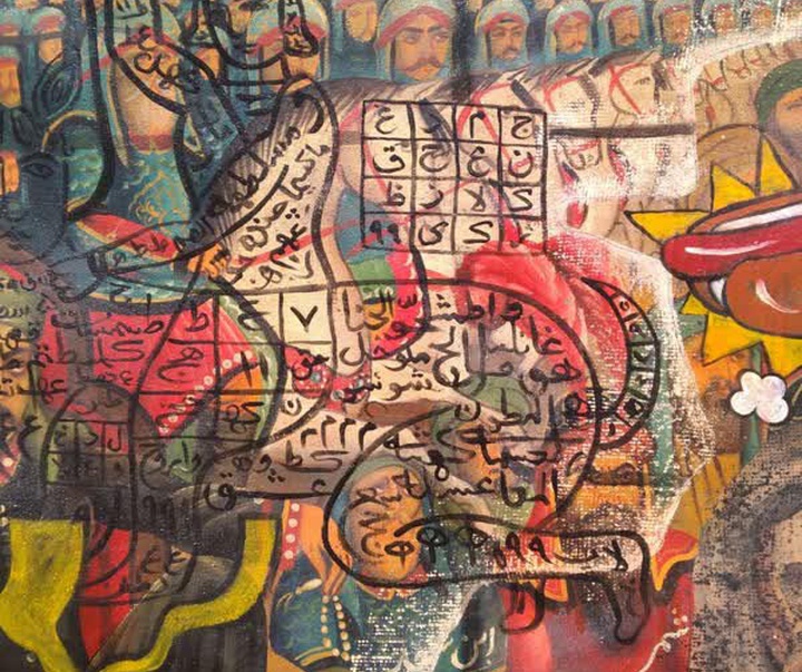 گالری نقاشی های نو قهوه خانه ای مهدی طالعی‌نیا از ایران