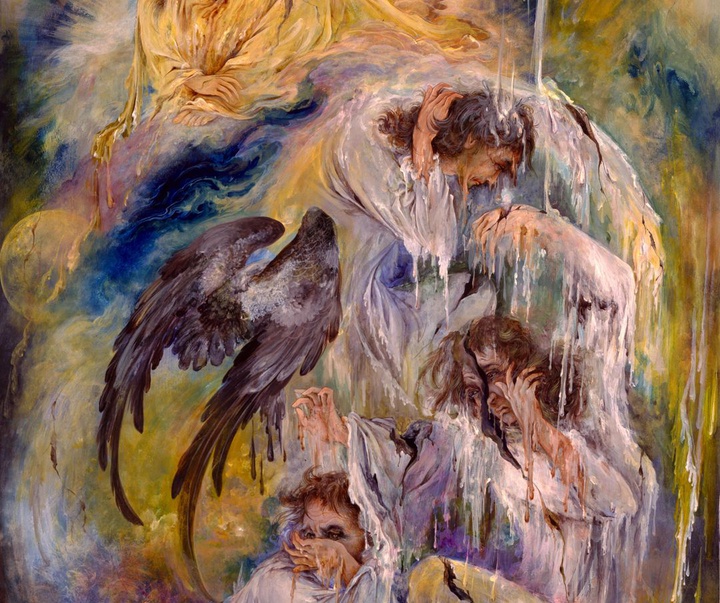 گالری آثار نگارگری محمود فرشچیان