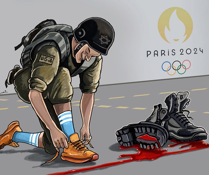 گالری آثار مسابقه بین‌المللی کارتون بایکوت نسل کشی 2024 - بخش سوم
