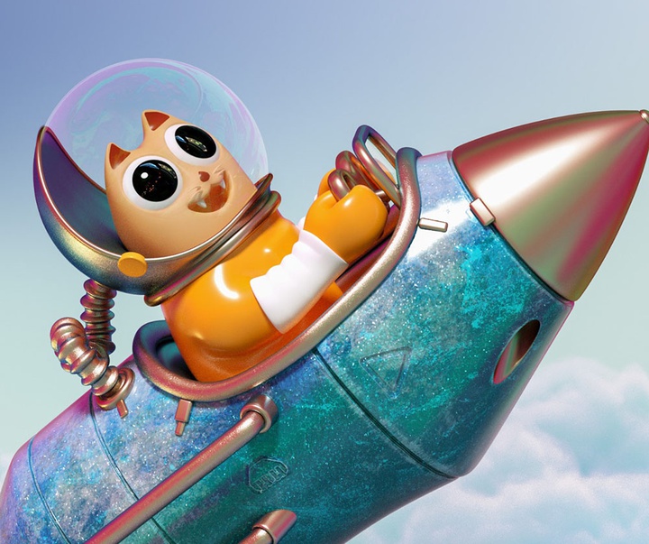 گالری آثار گرافیک سه بعدی خوزه کارلوس از کاستاریکا