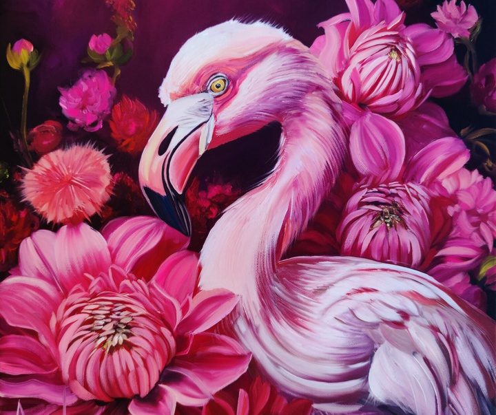 گالری آثار نقاشی انجی رایت از بریتانیا