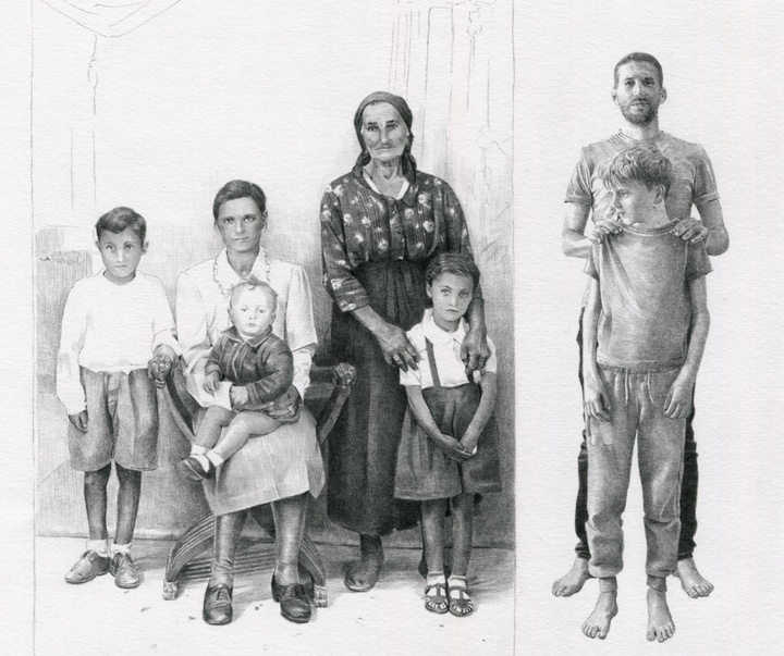 گالری آثار طراحی و نقاشی مرل فابین از فرانسه