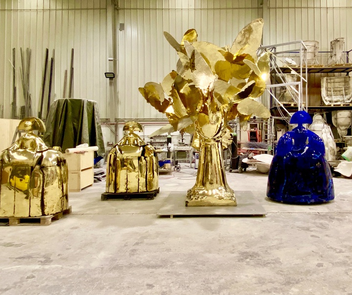 گالری آثار مجسمه و حجم مانوئل والدز از اسپانیا