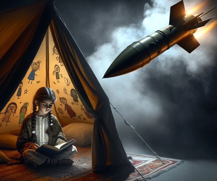 گالری آثار تصویرسازی خلیل س.حوشیه از فلسطین