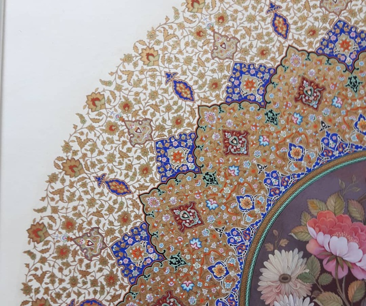 گالری آثار نگارگری و تذهیب امیر طهماسبی از ایران