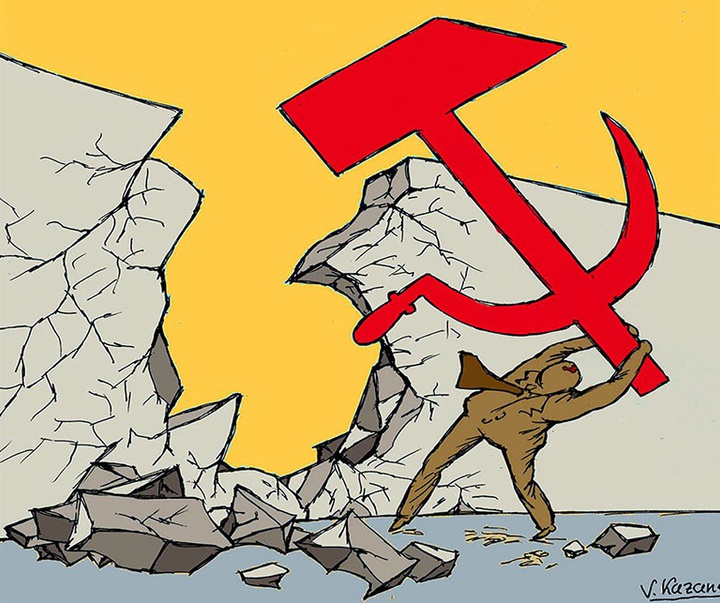 گالری کارتون‌های ولادیمیر کازانفسکی از اکراین