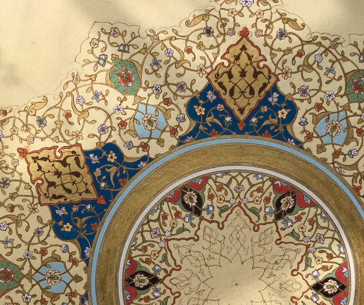 گالری آثار تذهیب میساکی یاسمین کوچی از ژاپن