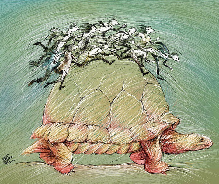 گالری آثار کارتون اوغوز دمیر از ترکیه