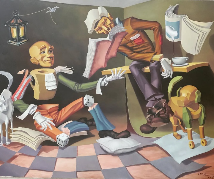 گالری آثار تصویرسازی برگ اولیویرا از برزیل