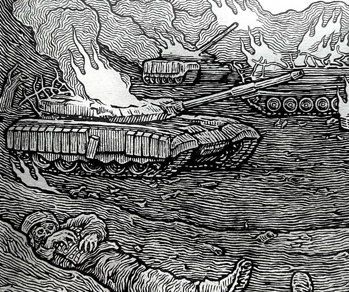 گالری آثار تصویرسازی ماکسیم اوبسیدینبون از اوکراین