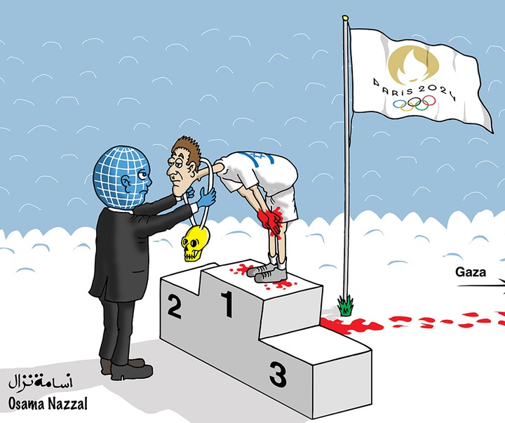 گالری آثار مسابقه بین‌المللی کارتون بایکوت نسل کشی 2024 - بخش اول