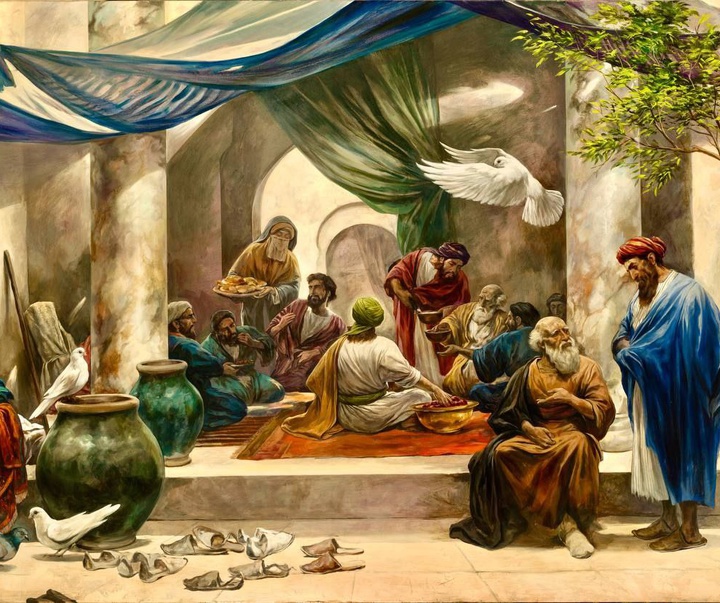 گالری از جدیدترین آثار نقاشی حسن روح‌الامین