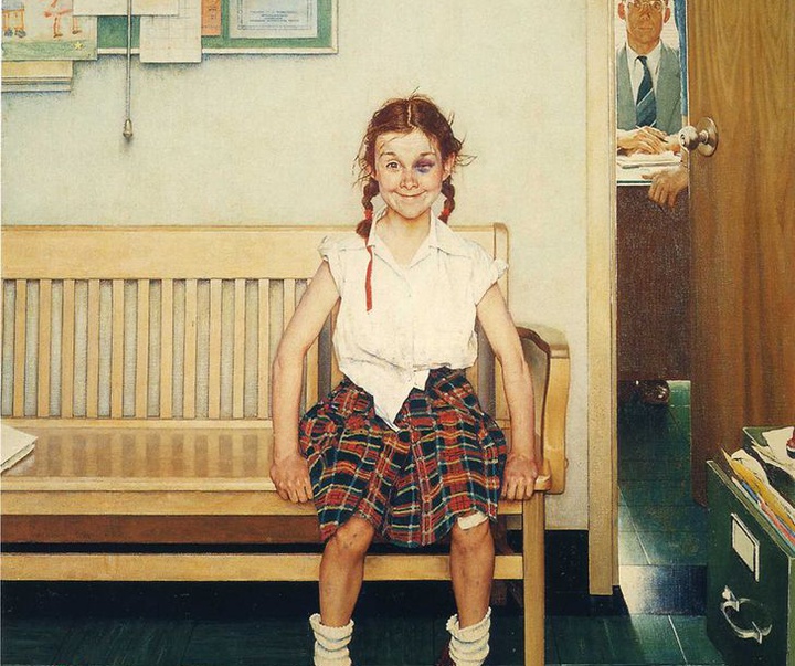 گالری آثار تصویرسازی نورمن پرسیوال راکوِل از آمریکا