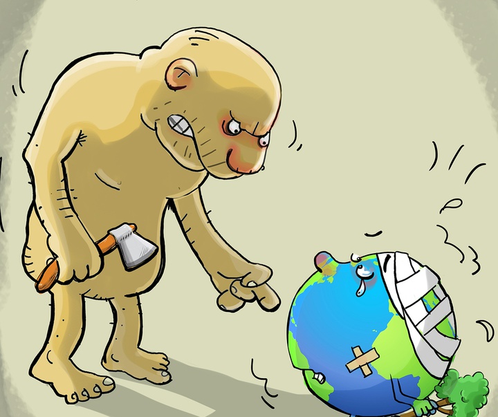 گالری آثار کارتون و کاریکاتور طراوت نیکی از ایران