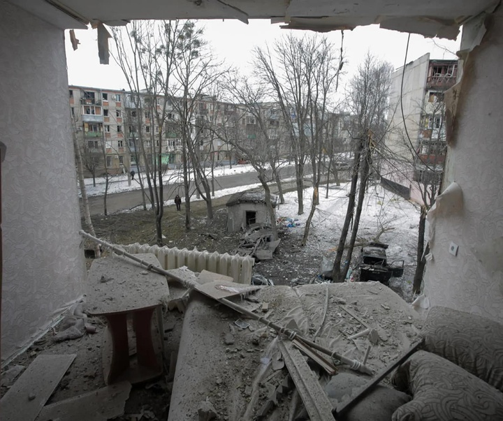 گالری عکس های جنگ در اوکراین
