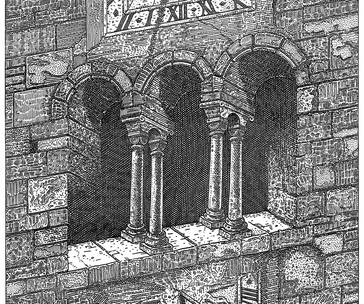 گالری آثار گرافیک ایستوان اوروس از مجارستان