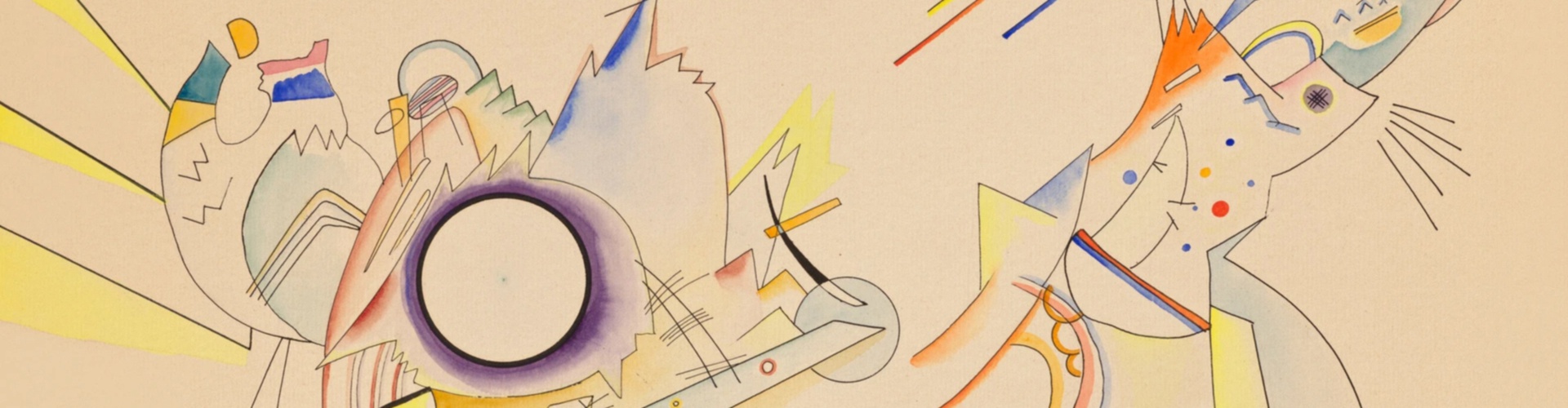 گالری آثار نقاشی واسیلی کاندینسکی از روسیه