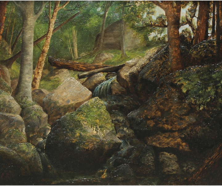 گالری آثار نقاشی جان فردریک کنست از آمریکا