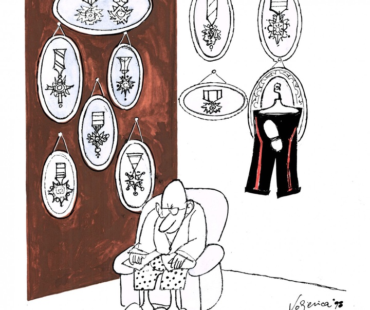گالری آثار کارتون عصمت ولوویکا از کرواسی