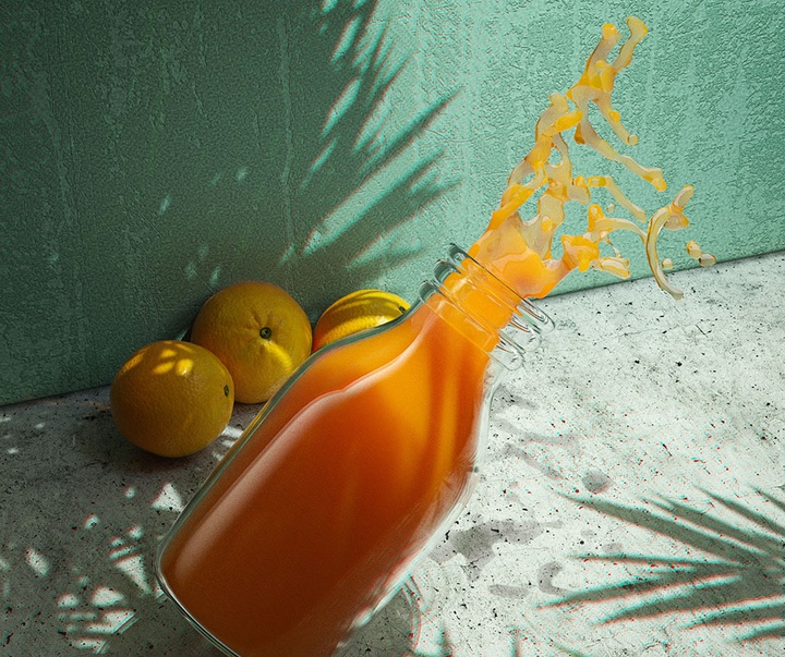 گالری آثار گرافیک سه بعدی خوزه کارلوس از کاستاریکا