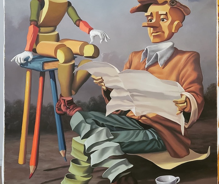 گالری آثار تصویرسازی برگ اولیویرا از برزیل