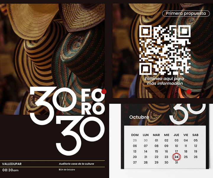 گالری آثار گرافیک و برندسازی روس‌آنجلا لوزا از کلمبیا