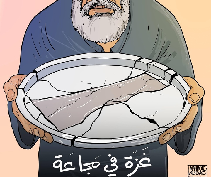 گالری آثار کارتون محمود عباس از فلسطین