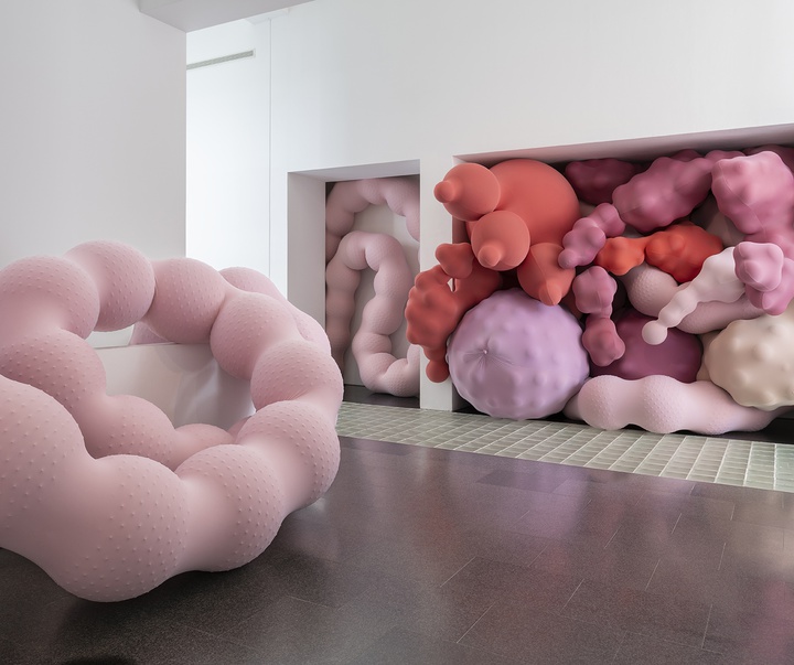 گالری آثر چیدمان و حجم اوا فابرگاس از اسپانیا