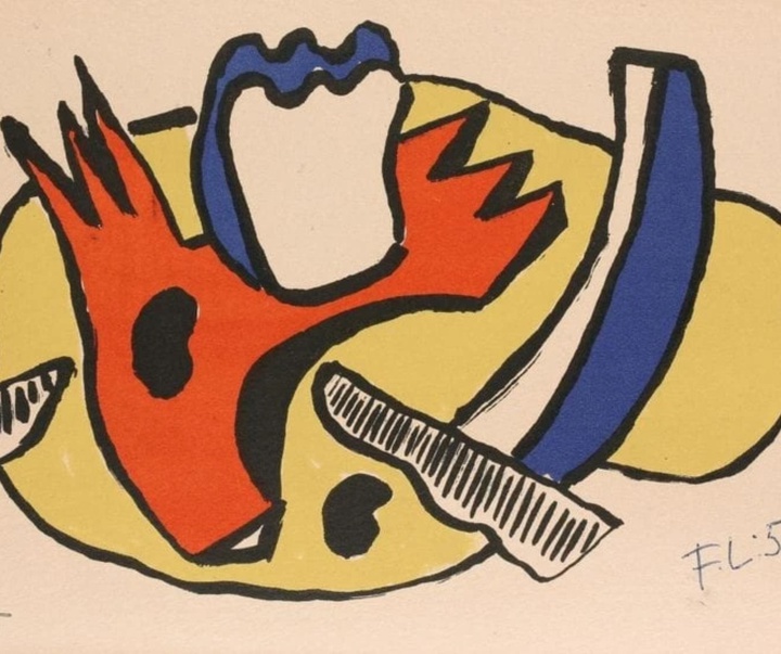 گالری آثار نقاشی فرناند لژه از فرانسه