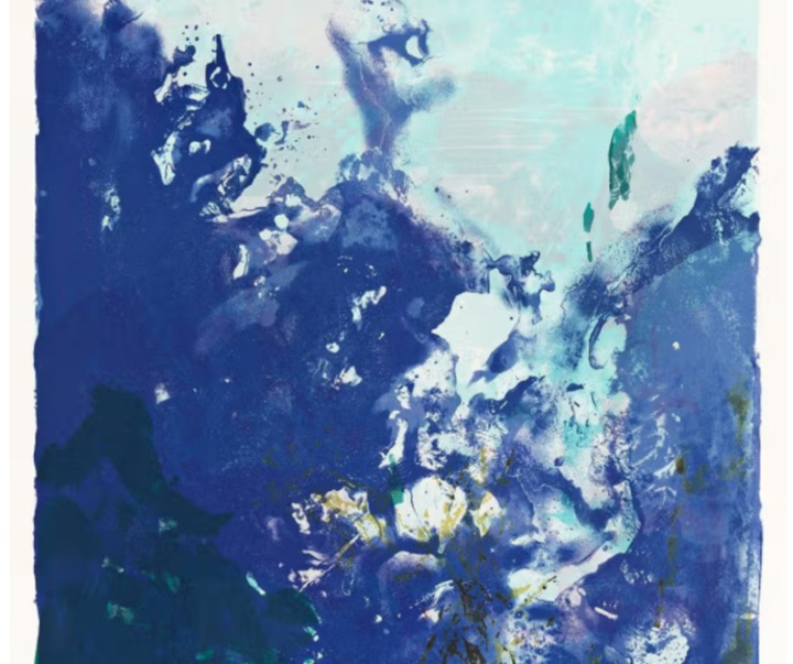 گالری آثار نقاشی زاوو ووکی هنرمند چینی فرانسوی