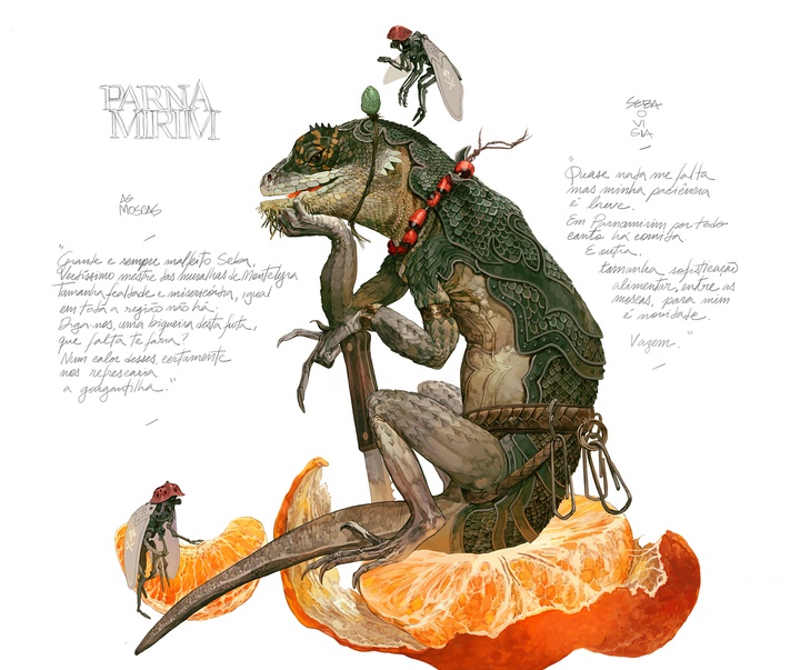 گالری تصویرسازی‌های رائل لیرا از برزیل