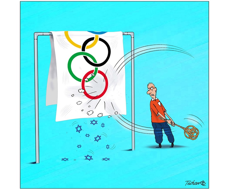 گالری آثار مسابقه بین‌المللی کارتون بایکوت نسل کشی 2024 - بخش اول