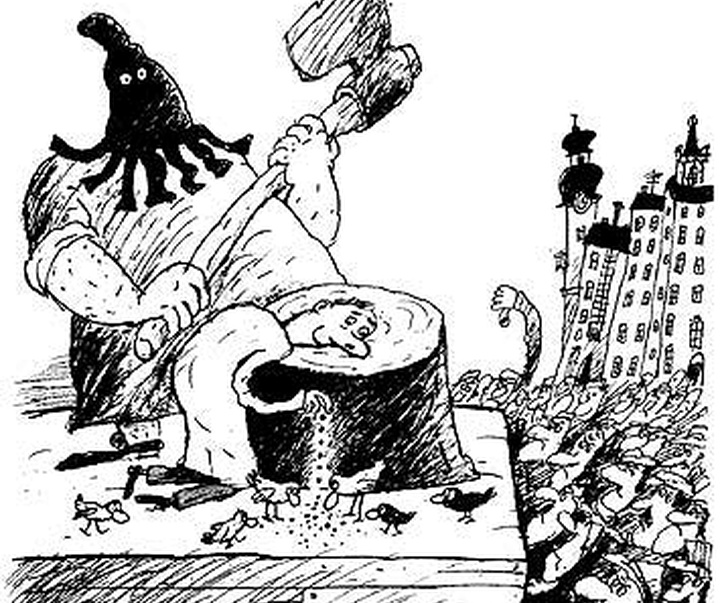 گالری آثار کارتون میکولا ورونتسوف از روسیه