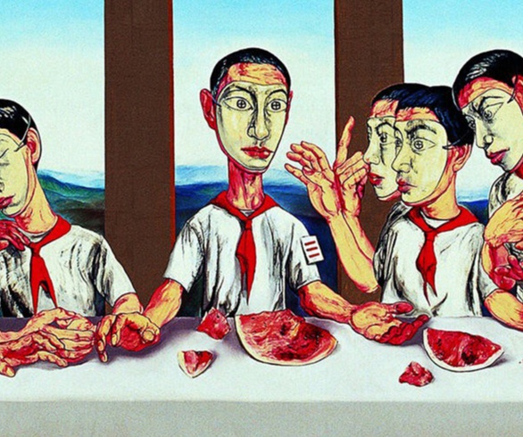 گالری آثار نقاشی زنگ فنژی از چین