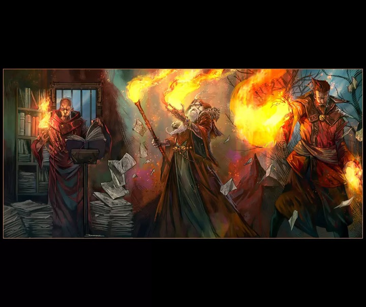 گالری آثار تصویرسازی خاویر باهامونده از شیلی