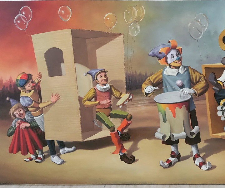 گالری آثار تصویرسازی برگ اولیویرا از برزیل