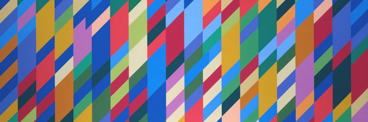 گالری نقاشی های اُپ آرت بریجیت رایلی از انگلیس