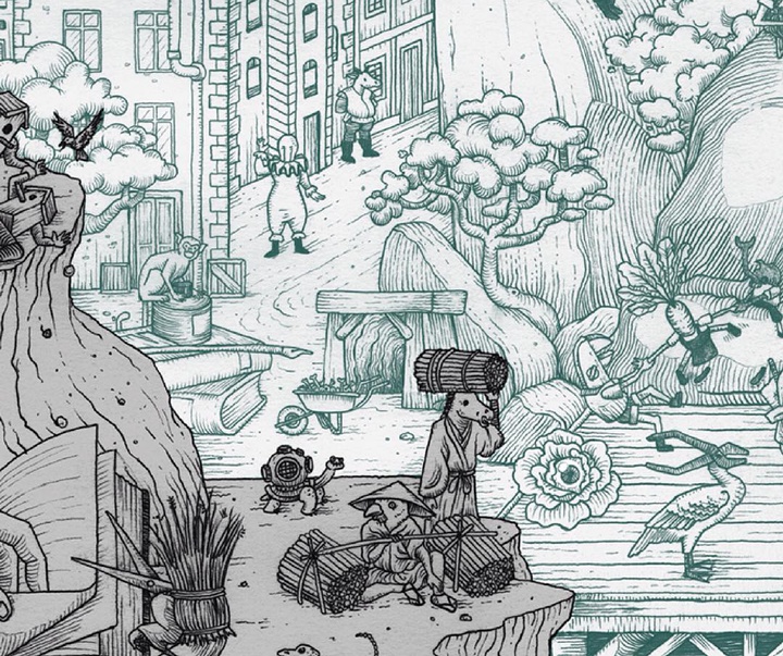 گالری تصویرسازی‌های استودیو لاسکا از برزیل