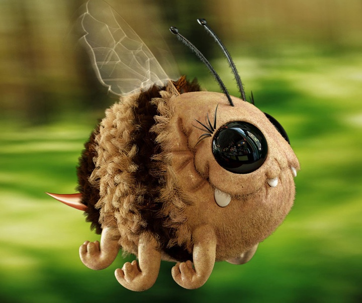 گالری آثار گرافیک سه بعدی خوزه کارلوس از کاستاریکا