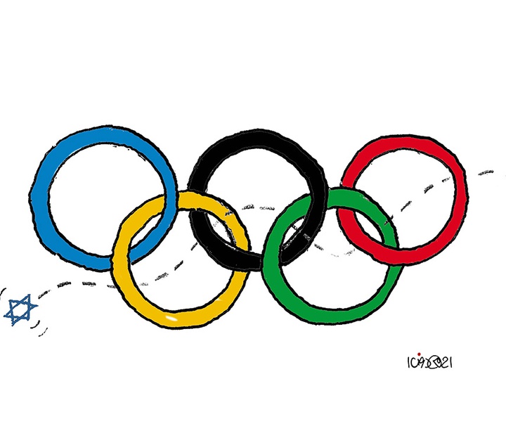 گالری آثار مسابقه بین‌المللی کارتون بایکوت نسل کشی 2024 - بخش اول